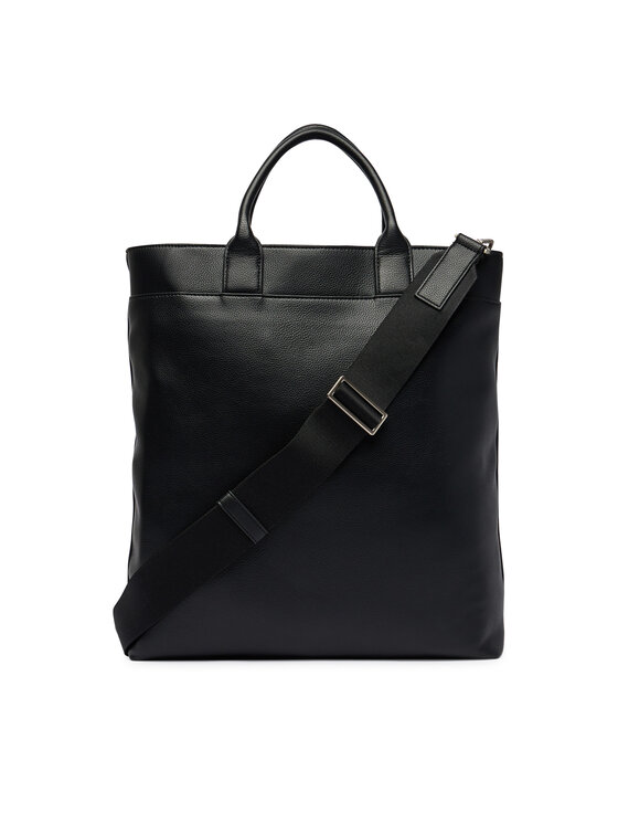Calvin Klein Ročna torba Calvin Klein Raised Tote LV04D3494G Črna