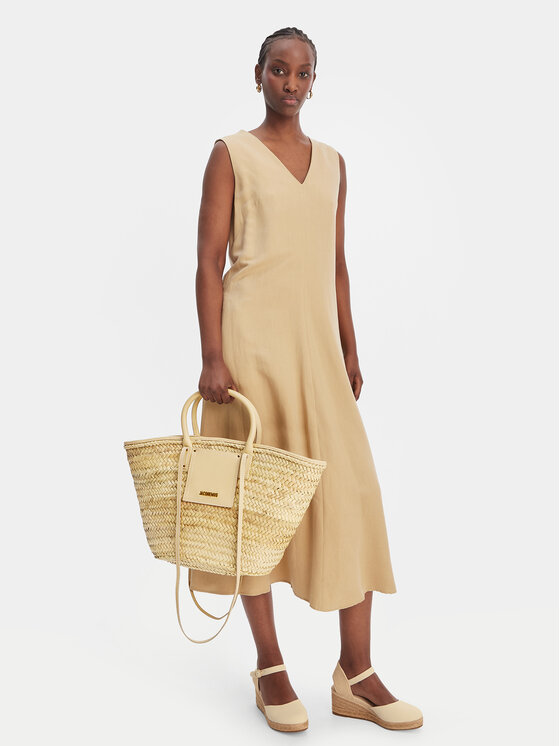 JACQUEMUS Borsetta JACQUEMUS Le Panier Soli 23E223BA045-3060 Beige