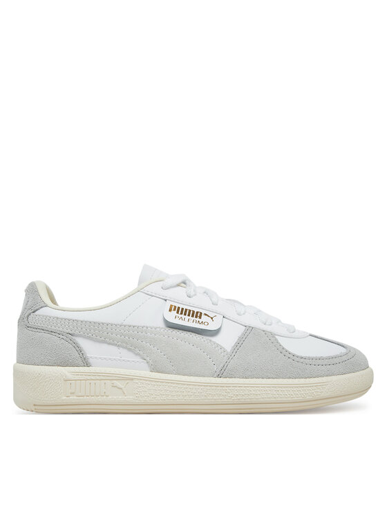 Puma Sneakersy Puma Palermo Leather Big Kid 397275 02 Sivá
