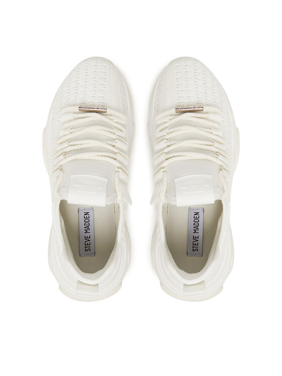Steve Madden Sneakersy Steve Madden Mileage SM11003785 Biela