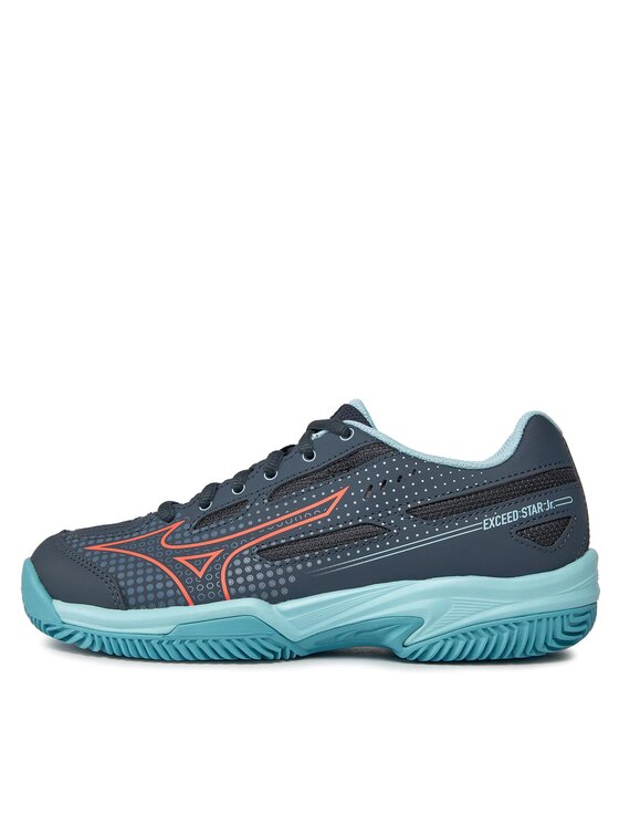 Mizuno Boty na tenis Mizuno Exceed Star Jr. CC 61GC225512 Tmavomodrá