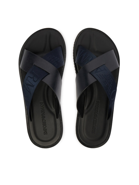 Emporio Armani Şlapi Emporio Armani X4P124 XN787 MB007 Bleumarin