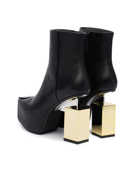 United Nude Ботильйони United Nude Cubist Bootie 109430116 Чорний