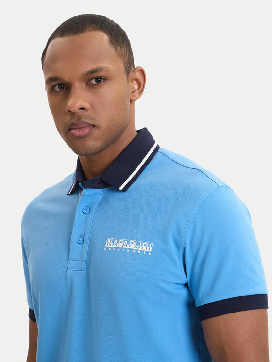 Napapijri Napapijri Polo E-Zeri NP0A4ID4 Azul Regular Fit