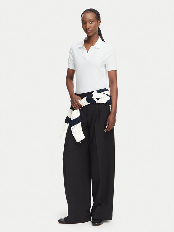 Beverly Hills Polo Club Beverly Hills Polo Club Polo L2604-HR Blanco Regular Fit