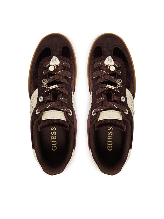 Guess Sneakersy Guess FLFN2A FAB12 Brązowy