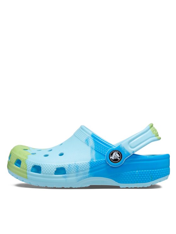 Crocs Klapki Crocs Classic Ombre Clog T 208287 Błękitny