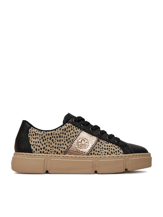 Rieker Sneakersy Rieker N5910-62 Čierna