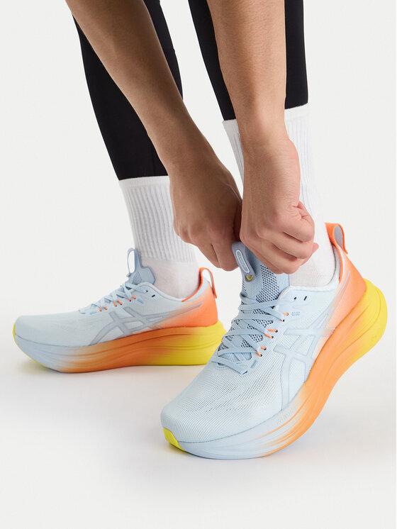 Asics Маратонки за бягане Asics Gel-Nimbus 28 1011C221 Син