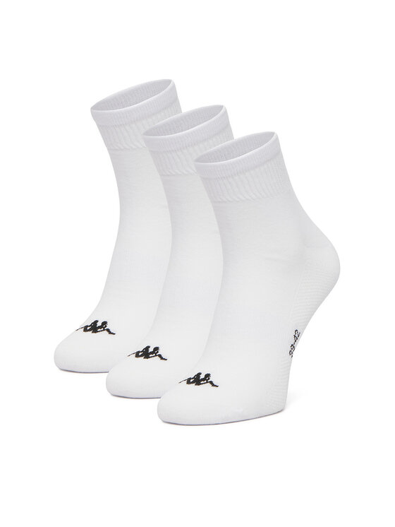 Kappa Дълги чорапи Kappa CEO_KR_FRESH_SS26 (3-PACK) Бял