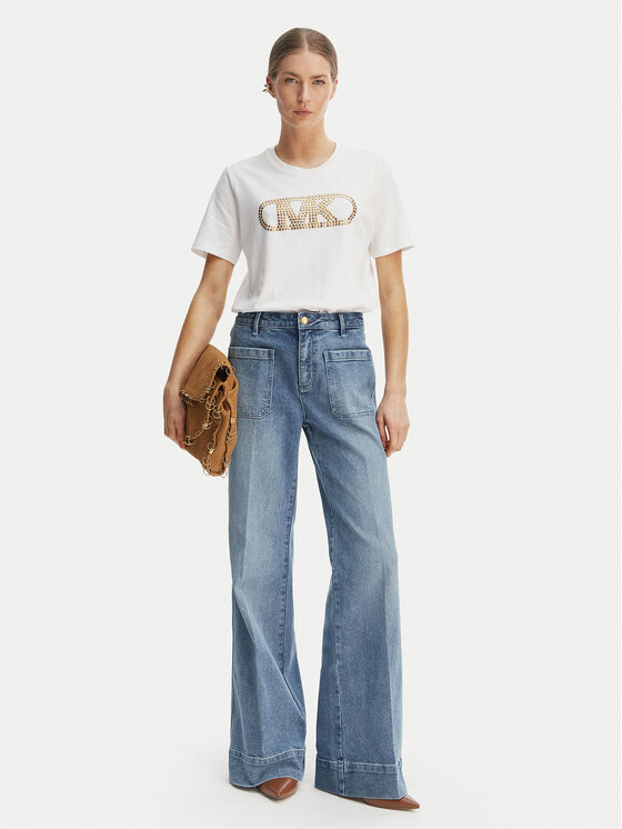MICHAEL Michael Kors MICHAEL Michael Kors Camiseta MS651SC97J Blanco Regular Fit