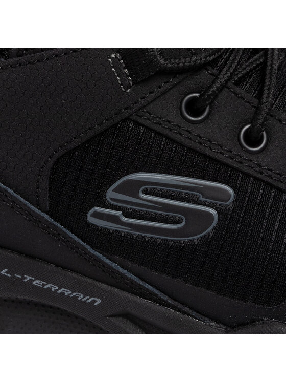 Skechers Bakancs Skechers Woodrock 51705/BBK Fekete