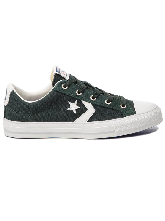 Converse Trampki Converse Star Player Ox 163961C Zielony