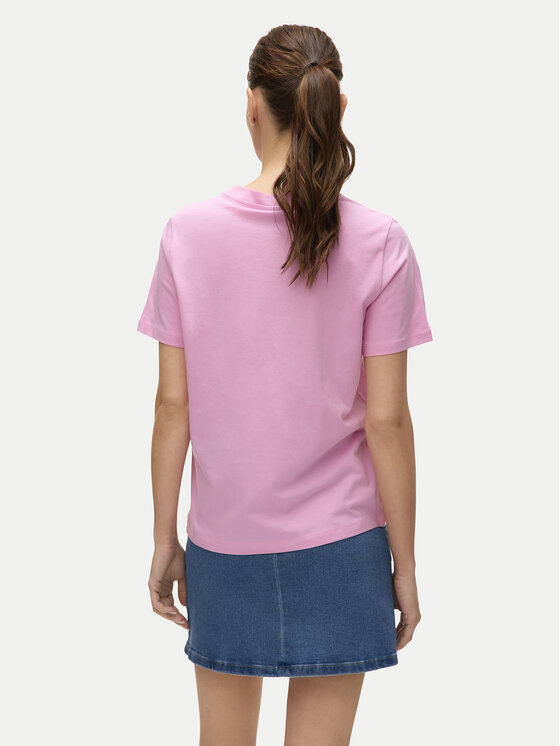 Vero Moda Vero Moda Marškinėliai Paulina 10316991 Rožinė Regular Fit