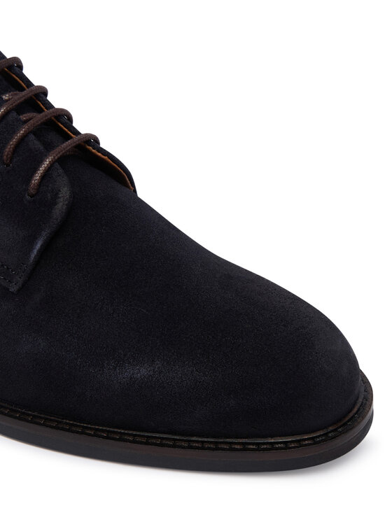 Tommy Hilfiger Nizki čevlji Tommy Hilfiger Corporate Dressy FM0FM05969 Mornarsko modra