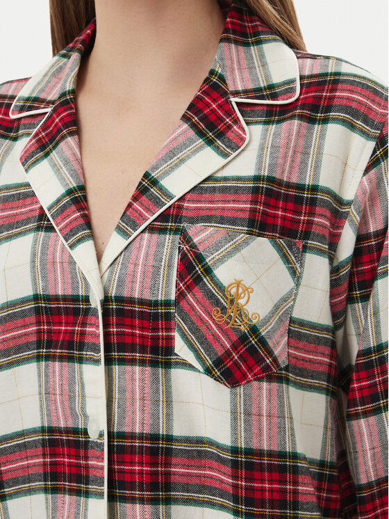 LAUREN RALPH LAUREN LAUREN RALPH LAUREN Pijama ILN92551F Crema Relaxed Fit