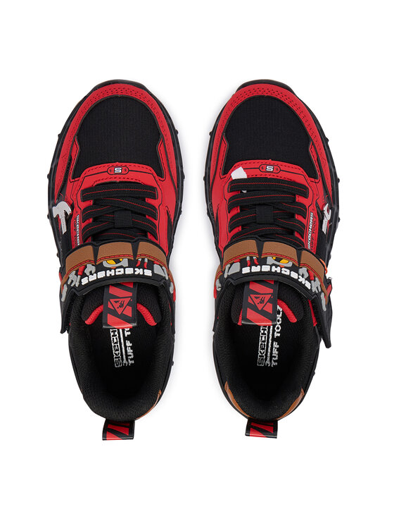 Skechers Superge Skechers Mega-Flex Lite - Tuff Toolz 402130L/RDBK Črna