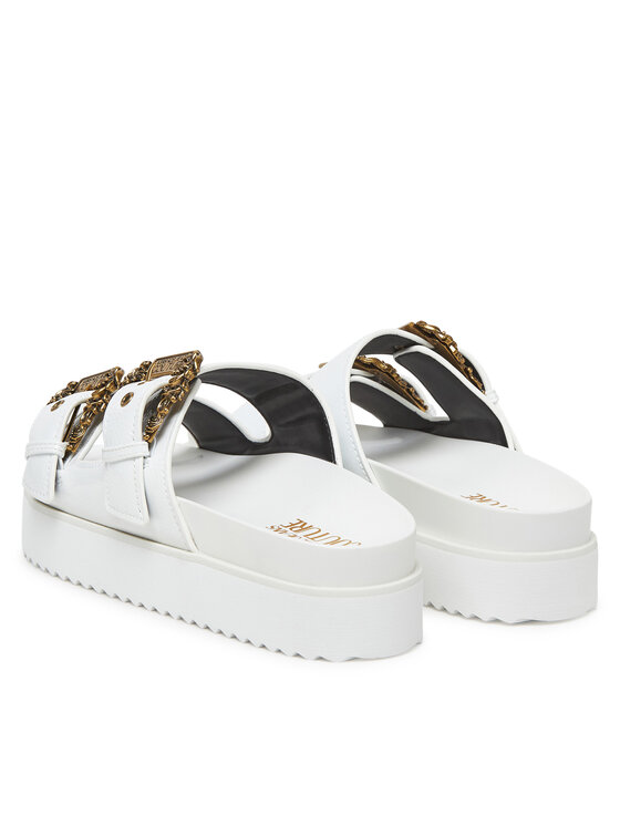 Versace Jeans Couture Шльопанці Versace Jeans Couture 78VA3SM1 Білий
