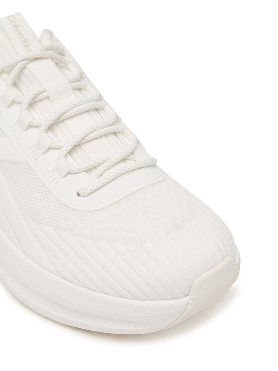 Calvin Klein Sneakers Calvin Klein Andrea - Chunky Ck Stripe Runner Trainers HM0HM02158 Bianco