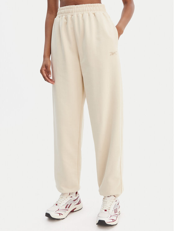 Reebok Reebok Pantalones de chándal Reebok x Ewa Chodakowska RK25621CCW Crema Relaxed Fit