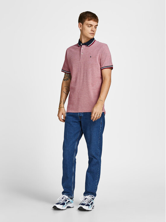 Jack & Jones Jack & Jones Conjunto de camisetas polo Paulos 12191216 De color Slim Fit