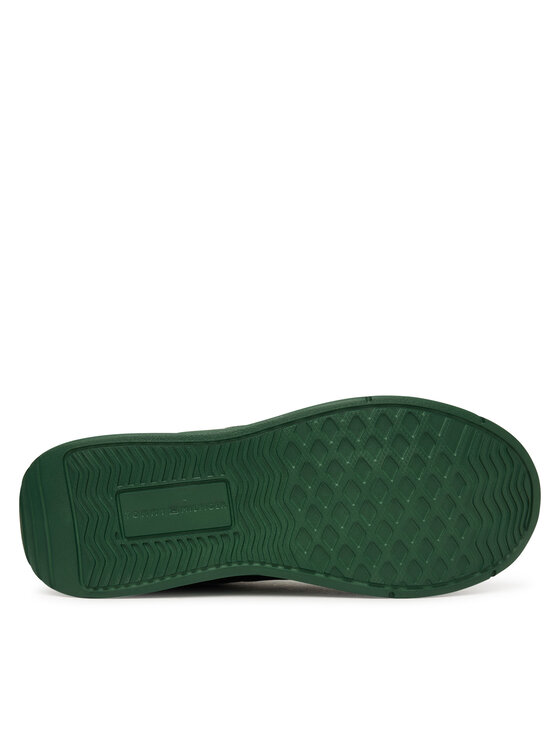 Tommy Hilfiger Сникърси Tommy Hilfiger Lightweight Runner Monocolor FM0FM05928 Зелен