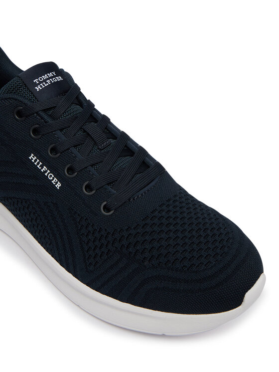 Tommy Hilfiger Sneakers Tommy Hilfiger Lightweight Runner Mix FM0FM05755 Bleumarin