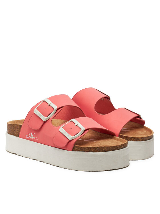 O'Neill Iešļūcenes O'Neill Sandy Platform Slider Women Low 90241019.45B Koraļļu