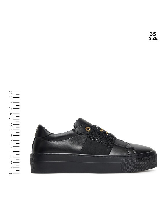 Elisabetta Franchi Zapatillas Elisabetta Franchi Low Cut Velcro F4A9-E0355-1251 D Negro
