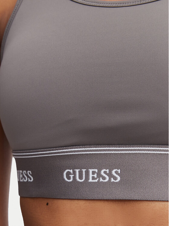 Guess Guess Спортивний бюстгальтер V6GP13 K3055 Сірий