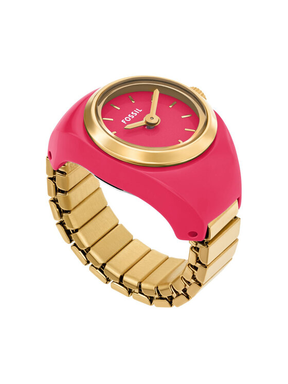 Fossil Годинник Fossil Watch Ring ES5414 Рожевий