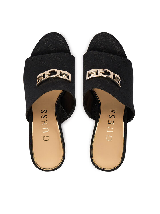 Guess Klapki Guess FLJEVZ FAB04 Czarny