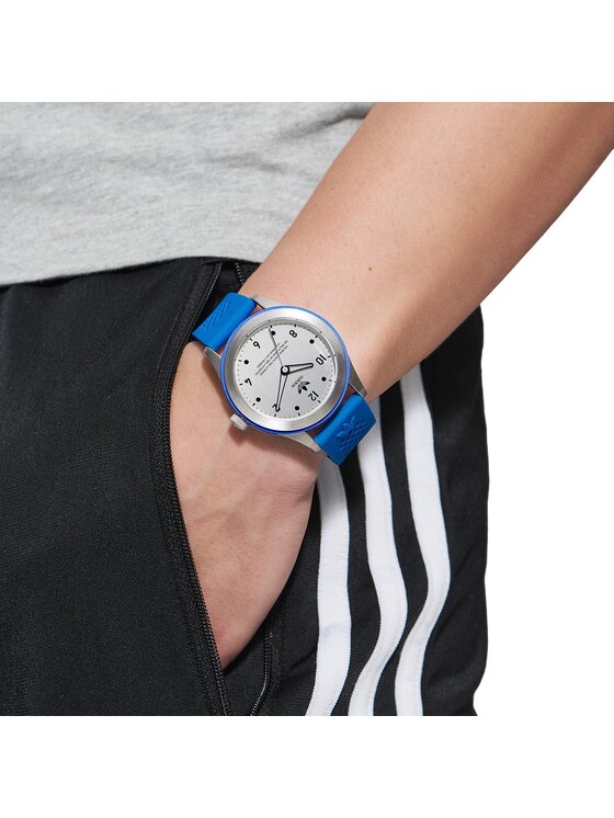 adidas Originals Zegarek adidas Originals Code Three Watch AOSY23032 Srebrny