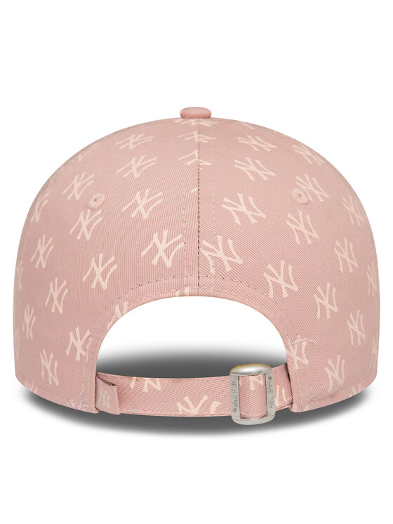 New Era Kepurė su snapeliu New Era Wmns Monogram 940 Nyy 60434993 Rožinė