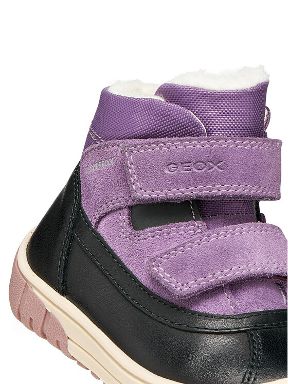 Geox Kozačky Geox B Omar Girl Wpf B462LC 04322 C9B8J M Černá