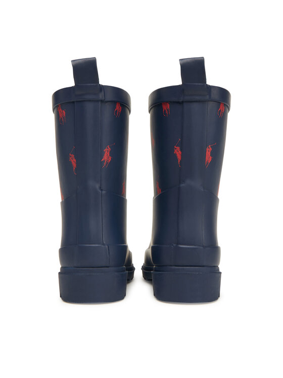 Polo Ralph Lauren Holínky Polo Ralph Lauren Misty Rain Boot RL03460410 Tmavomodrá