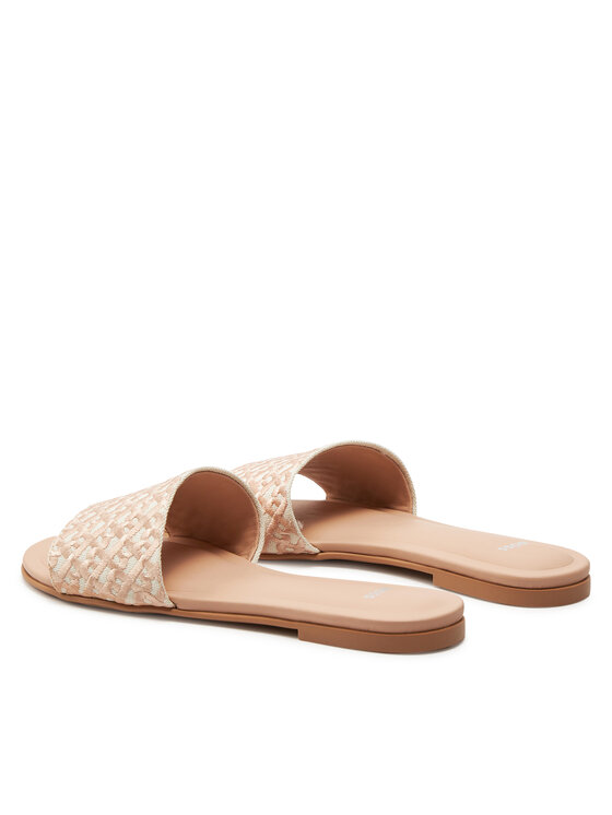 BOSS Šľapky BOSS Millie Slide Cveb 50517365 Béžová