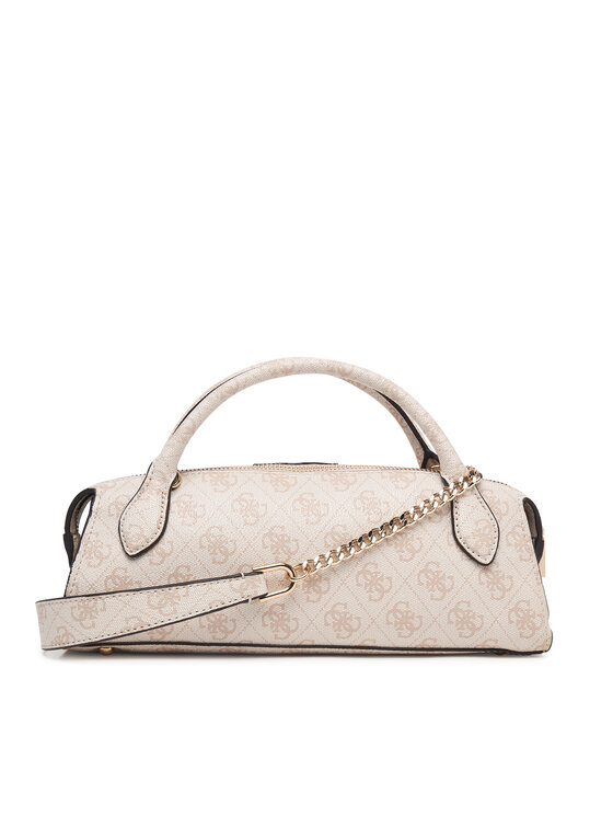 Guess Torebka Guess Yvonne Logo Mini HWSG23 78760 Beżowy jasny