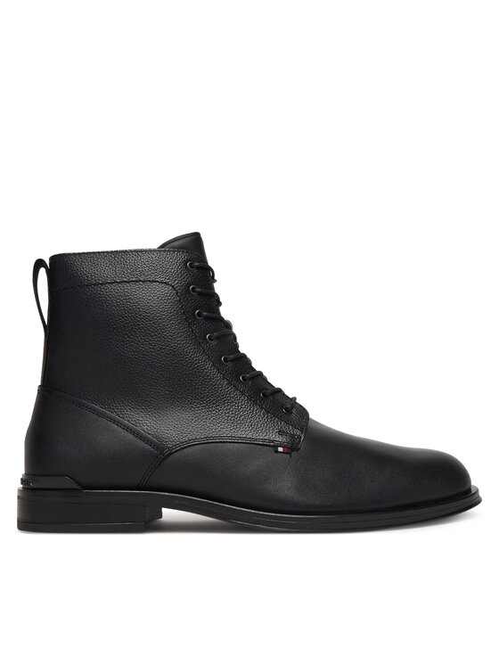 Tommy Hilfiger Csizma Tommy Hilfiger Corporate FM0FM05577 Fekete