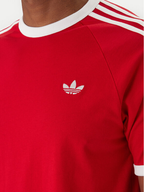 adidas adidas Camiseta 3-Stripes KE3535 Rojo Regular Fit