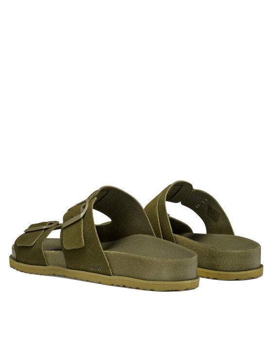 Geox Šľapky Geox U Parnaiba U651KA 00022 C3009 Zelená
