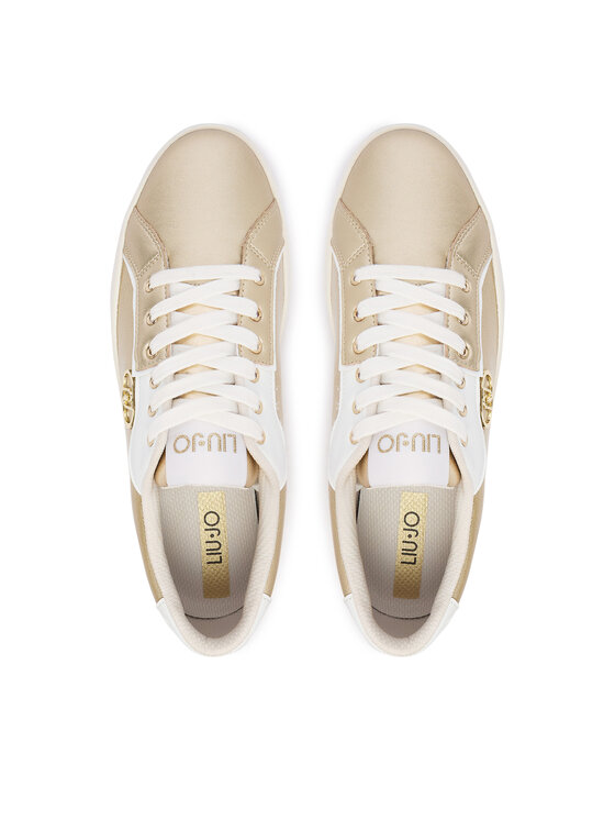 Liu Jo Sneakersy Liu Jo Lena 01 BF6025 PX057 Złoty