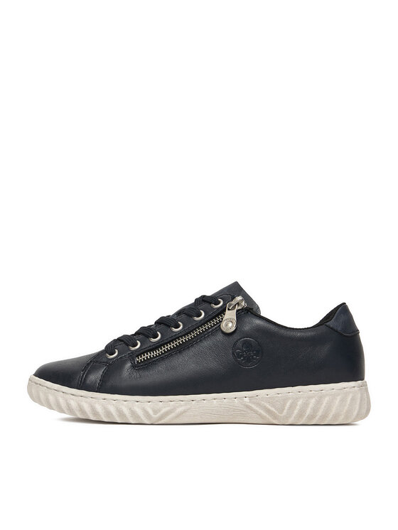 Rieker Sneakersy Rieker N0900-14 Tmavomodrá