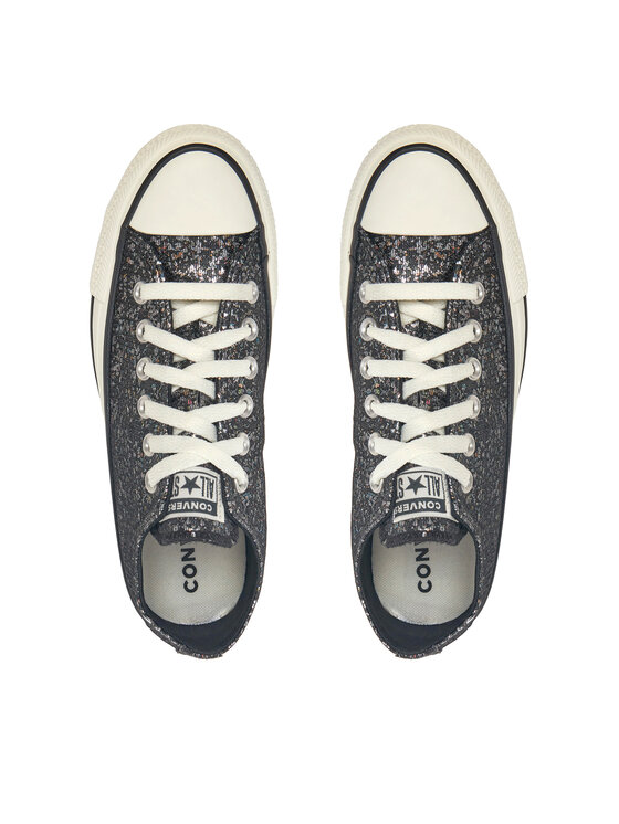 Converse Кеди Converse Chuck Taylor All Star Glitter A11138C 001 Чорний
