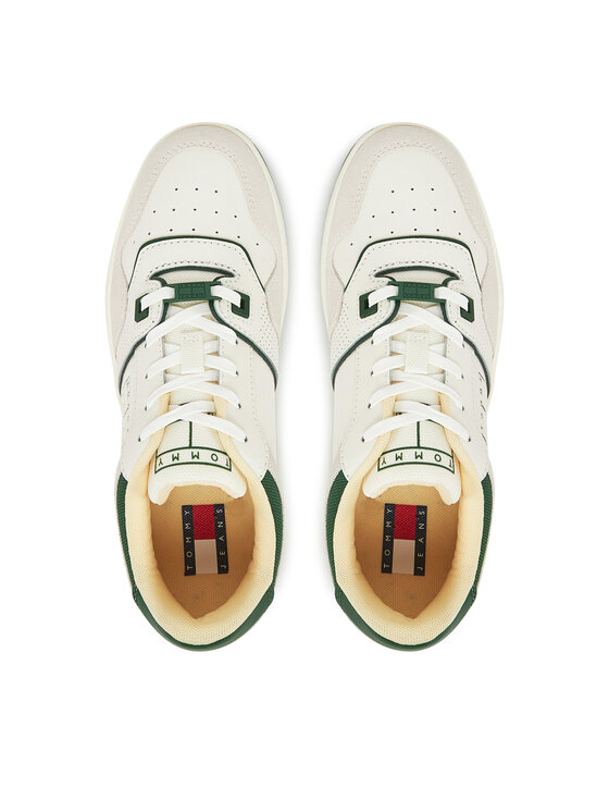 Tommy Jeans Superge Tommy Jeans Tjw Retro Basket Washed Suede EN0EN02773 Bela