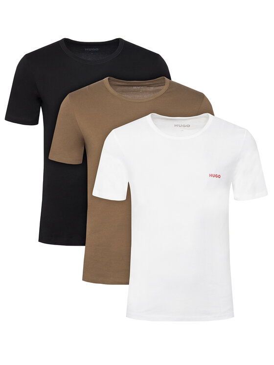 HUGO HUGO Комплект футболок Rn Triplet P 50532811 Кольоровий Regular Fit