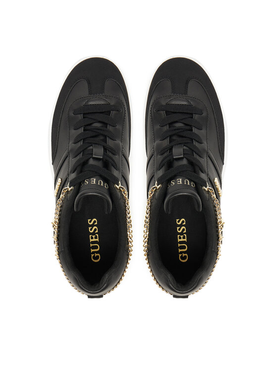 Guess Снікерcи Guess FLTNAO LEA12 Чорний