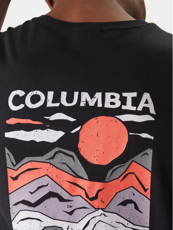 Columbia Columbia Camiseta Explorers Canyon™ 2036451 Negro Regular Fit