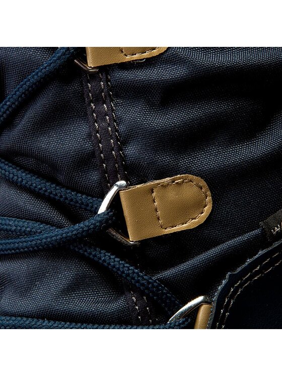 Moon Boot Sniega zābaki Moon Boot Monaco Felt 24003200006 Tumši zils
