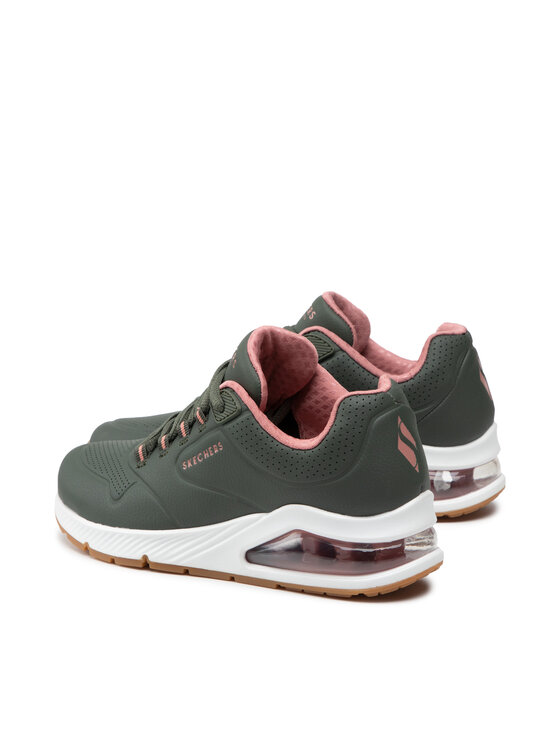Skechers Sneakersy Skechers Uno 2 2nd Best 155542/OLV Zelená